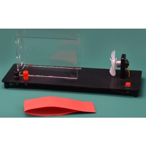 Airplane Lift Demonstrator Model Physics Experimental Apparatus