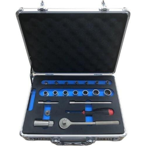 Hand Tools Set Non Sparking Tool Explosion Proof Aluminum Bronze 20PCS Set With Socket Extension bar Spark plug socket