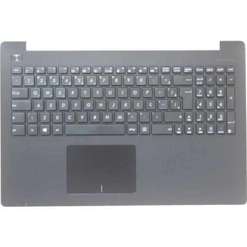 New Brazil Laptop Keyboard for ASUS X553 X553M X553MA K553M K553MA F553M F553MA BR Keyboard Black Shell Palmrest Upper