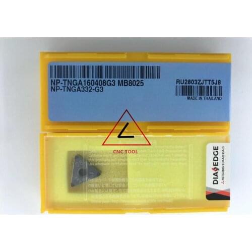 NP-TNGA160408G3 MB8025 1pcs original Mitsubishi turning insert DIAEDGE