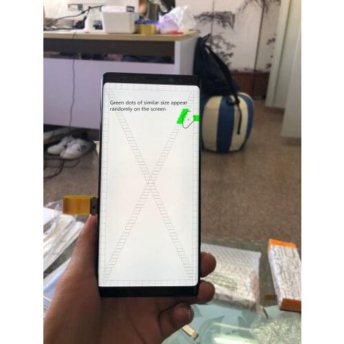 Original 6.3'' with green spot Amoled Note8 LCD For Samsung Galaxy Note 8 N950 N950F LCD Display Touch Screen Digitizer Assembly