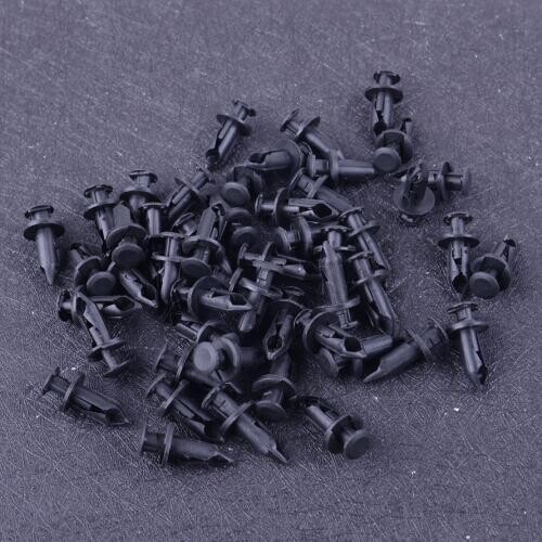 293150089 50 Fender Rivet Retainer Fastener Mud Flaps Bumper Push Pin Clips 8mm 5/16" ATV UTV Fit For Can Am Replacement