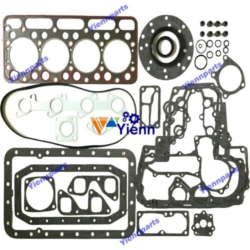For Kubota V1512 Piston And Piston Ring 76.3mm With Full Gasket Kit For Kubota Tractors Diesel Engine Repair Parts