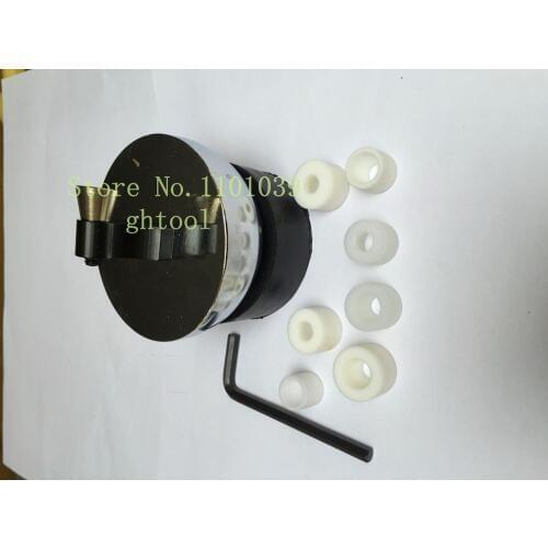High Quality Jewelry Making Tools Stainless Steel Ring Holder with Half Engraver Block with 7 Sleeves ghtool