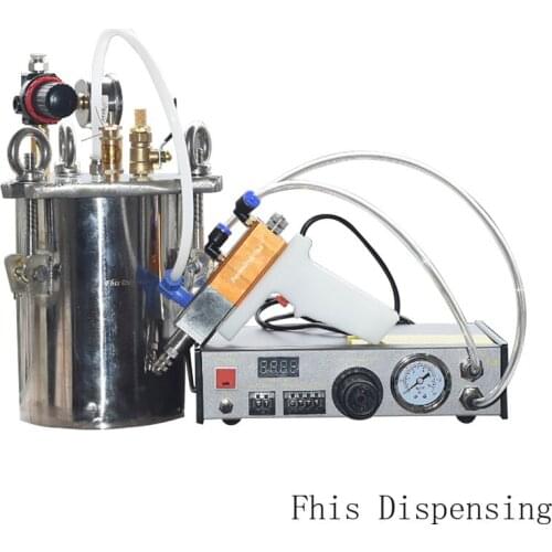 Manual Holde Automatic Component Dispensing Suction Full Quantitative Glue Equipment Silicone Valve