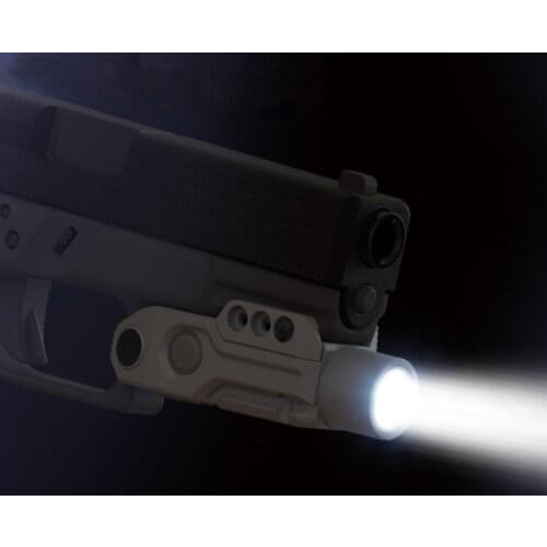 Built-in Battery Rechargeable Compact 450lumen LED Pistol Light Tactical Smart Sensor Switch Glock Light