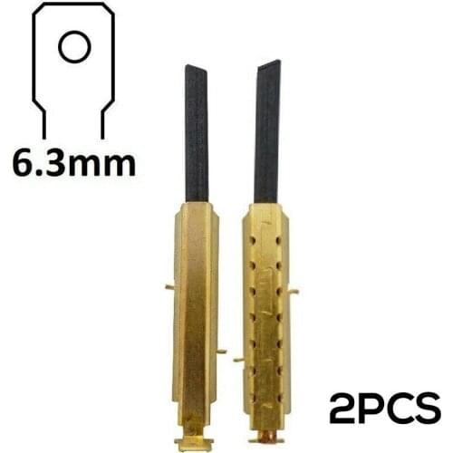 1pair Carbon Brushes With Inserts For Beko Washing Machine Motor WMB61021W WM5100W WKD75125 Home Appliance Part Accessories
