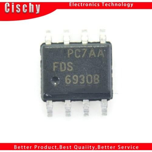 10pcs/lot FDS6930B FDS6930 SOP-8