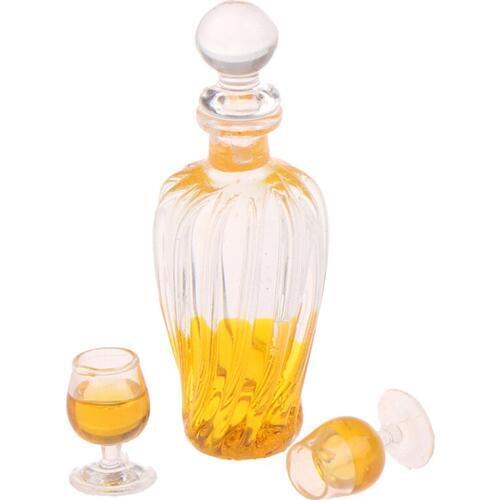 3pcs/set Cute Mini cola Miniature food scene model doll house accessories Dollhouse Miniature 1:12 Doll Accessories toys