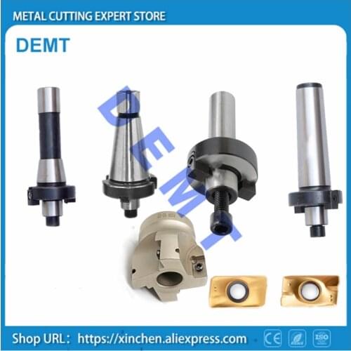 BAP400R BAP300R-50 1pcs+C20 R8 NT40 MT3 MT4 FMB22 1Pcs Plane milling Mill Head CNC milling cutter tools for APMT1604 or APMT1135