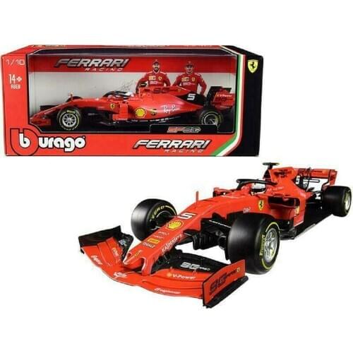 Bburago 1:18 2019 Ferrari SF90 #5 Sebastian Vettel #16 Charles Leclerc Diecast Car Model New in Box