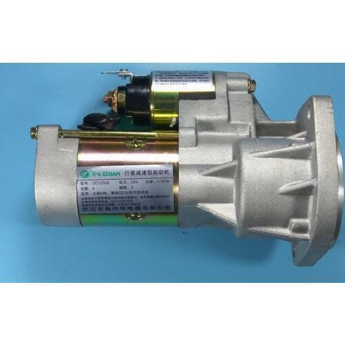 Fast Shipping starting motor QDJ2508 24V 9 Teeth diesel engine starter motor 498 QD32 forklift fork truck forklift truck