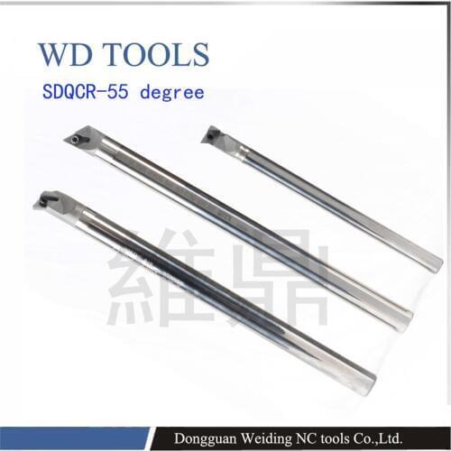 E16R SDQCR07 High Performance center coolant type Tungsten Carbide Anti-vibration Boring Bar Shank
