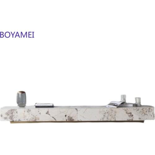 Customized Italian rock TV cabinet tea table combination Pandora luxury living room modern simple storage TV cabinet