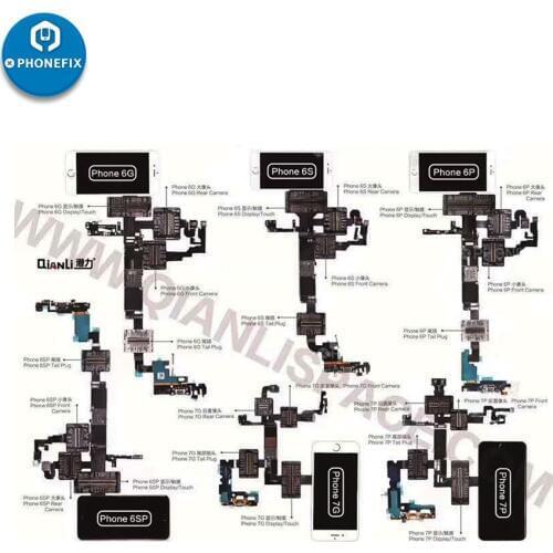 QianLi iBridge FPC Test Cable for iPhone 6 6S 7 7P Motherboard Fault Checking Display Touch Front Rear Camera Fingerprint