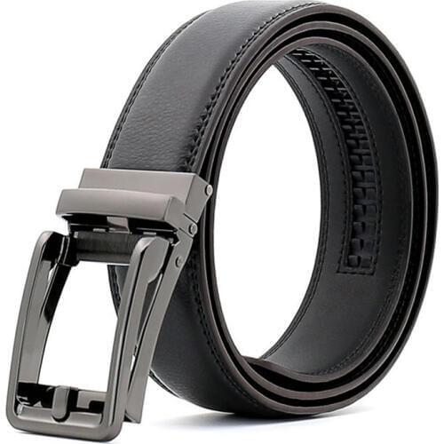 Genuine Leather Belt Men 2021 Fashion Brand Cowboy Female Waistband with Buckle No holes Women Black Brown Cummerband