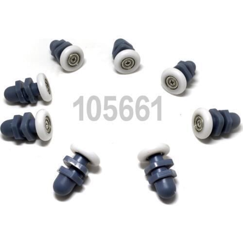 New 8 *Shower Sliding Door Pulleys 25mm Pulleys Runner Roller CY-806