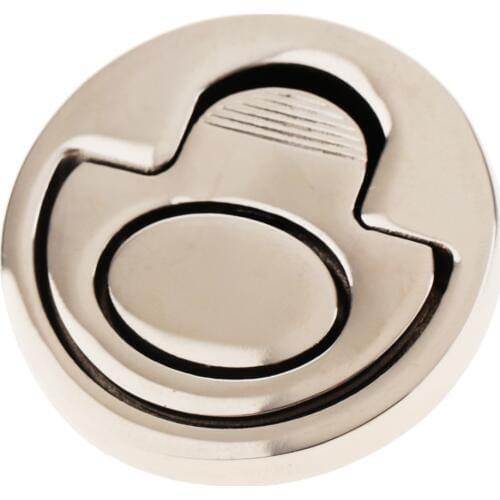 Flush Ring Pull 316 Stainless Steel Ring Pull Handle Marine Flush Lifting Handle, Round Grip
