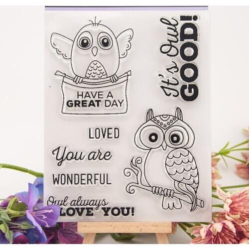 Clear Stamps/Seals for DIY Scrapbooking/Card Making/Album Decorative Silicone Stamp Crafts T2258