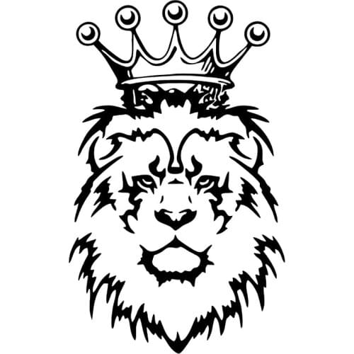 S51667# Various Sizes/Colors Car Stickers Vinyl Decal Lion Motorcycle Decorative Accessories Creative