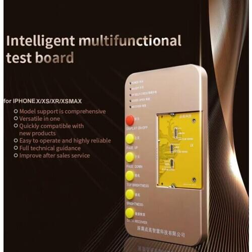 LCD Screen Universal Tester for IPHONE X/XS/XR/XS MAX Test Restoration Original Color 3D Touch Display Multifunctional