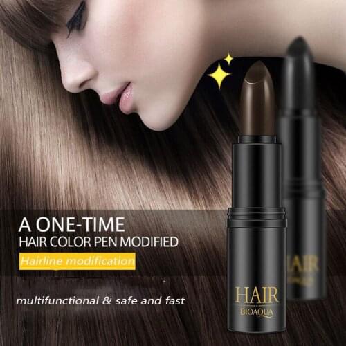 Temporary Hairline Hair Dye Cream Instant Gray Root Coverage One-off Hair Color Pen Cover Whitening Hair Styling TSLM2