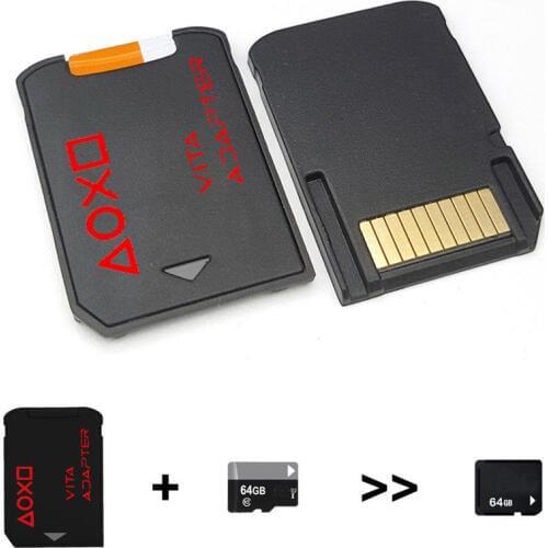High Quality New Version 3.0 SD2Vita For PS Vita Memory Card for PSVita Game Card 3.60 System 256GB Micro SD card 1000/2000 PSV