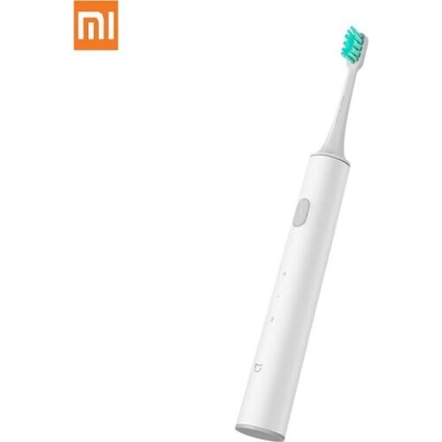 Xiaomi Mijia Sonic Electric Toothbrush Mi T100/T300/T500 Tooth Brush USB Rechargeable IPX7 Waterproof Home Soft Toothbrush