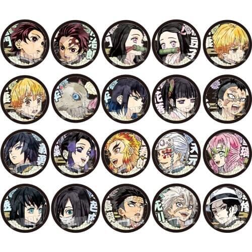 1pc 58mm Demon Slayer: Kimetsu no Yaiba Badges Brooch