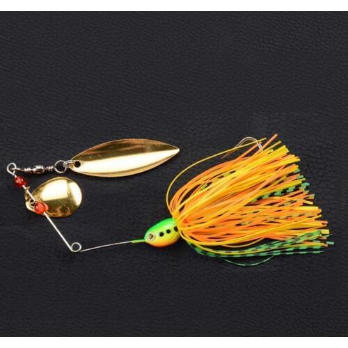 1PS Fishing Lure wobbler Lures 16.3g Spinners Spoon Bait For Pike Fishing Tackle Artificial Baits Metal Sequins Spinnerbait