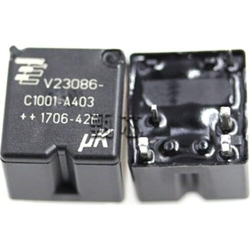 10PCS/lot Automotive relays V23086-C1001-A403 20A-30A 12V 5PIN A set of conversions