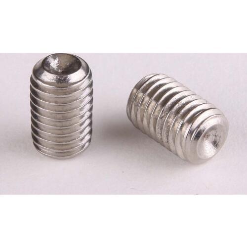 30PCS Cheap 304 Stainless Steel. Blunt End Set Screws / Jimi Screws / Kimi M6*8