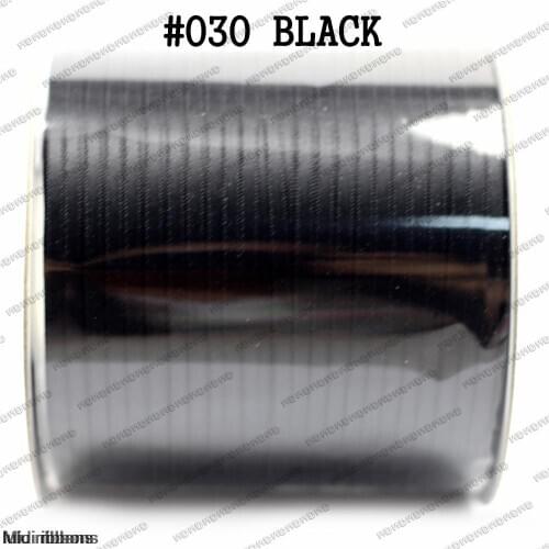 500 yards/Roll 3mm Double Face Satin Ribbon Solid Color Satin Ribbon DIY Handmade Hair Accessories #030 Black Color