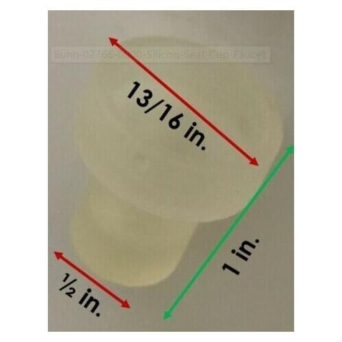 Bunn 02766.0000 Silicon Seat Cup Faucet