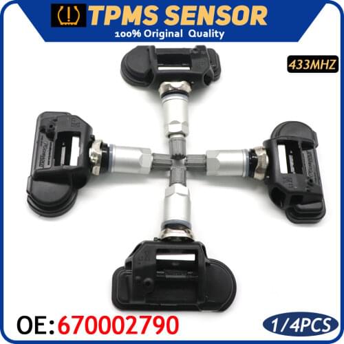 670002790 TPMS Tire Air Pressure Sensor For Chrysler 300 Dodge Challenger Charger Maserati Ghibli Levante Ram ProMaster 433MHz