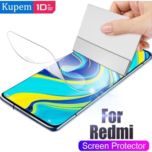 Hydrogel Film For Redmi K40 Note 10 Pro Screen Protector 9 8 K30 K20 Pro Max Ultra T S X A C 5G Note10 Note9 K 40 30 Xiaomi Mi