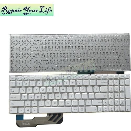 X541 laptop keyboard for Asus X541LA X541S X541SA X541UA R541 R541U English Laptop white 0KNB0-6724UI00 9Z.ND0SQ.51D accessories