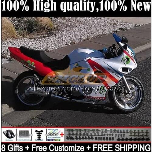 Body For SUZUKI KATANA GSX750F GSXF 600 750 1CL.137 GSXF600 03 04 05 06 07 GSXF750 2003 2004 2005 2006 2007 Fairing white green