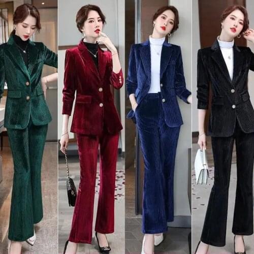 NewBility Women's Business Trouser Suits