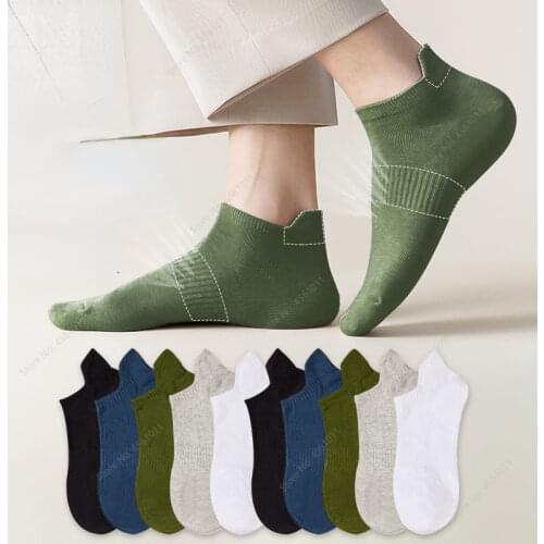 Xioami 10 Pairs Man boat Socks Breathable Sports socks Boat socks Comfortable Cotton Ankle Summer trend sports deodorant Socks