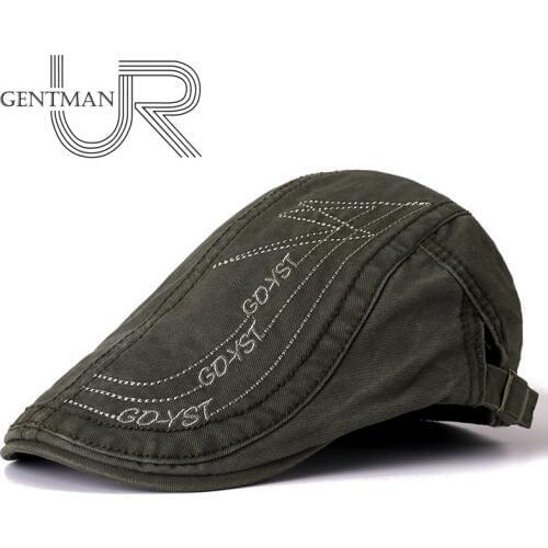 New Summer Outdoor Sports Cap Male Cotton Berets For Men & Women Casual Peaked Caps Letter Embroidery Stylish Berets Hats