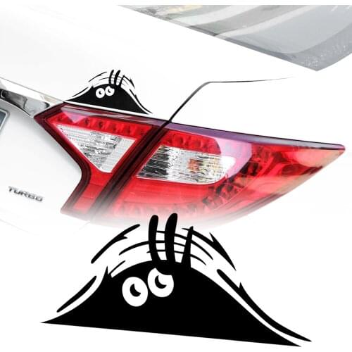 Peeking Monster Fashion Funny Sticker vinyl decal For Toyota Camry Avensis Aygo Belta Blade Brevis Caldina Cami