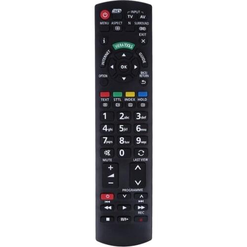 TV Remote Control for Panasonic TV N2QAYB000572 N2QAYB000487 EUR76280 Use For LCD / LED / HDTV MODEL