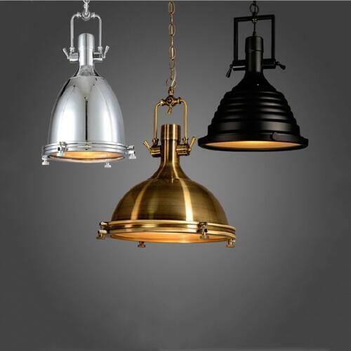 Loft Adjustable chain pendant lamp retro dining room office internet bar club pub cafe lights vintage chandelier droplight