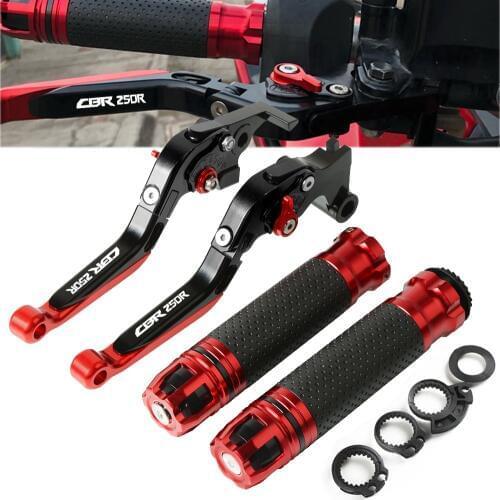 For Honda CBR250R CBR 250R 2011 2012 2013 2014 2015 2016 2017 2018 Motorcycle Brake Clutch Lever Extendable Hand Grip Handlebar