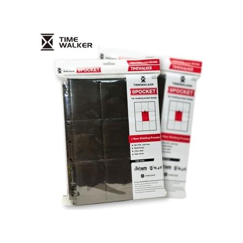 High Quality TW Toploader Cards Album pages Cards Collection book pages with 18 slots/page for Board Game TCG/MTG Trading Cards