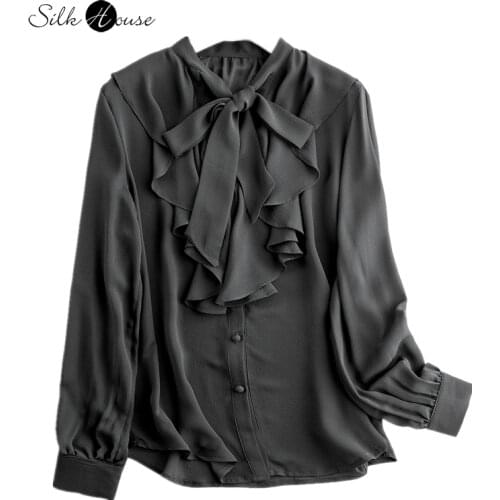 YANGCANSAOSI Black Blouses