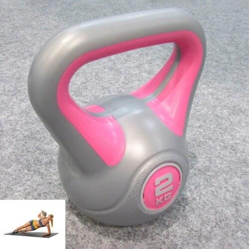 2kg Kettlebell Professional Yoga Dumbbell Portable Fitness Lifting Kettlebell Strength Training Body Shaping Workout Equipment