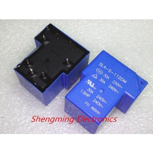 2pcs 5pins SLA-S-112DM T90 30A 250VAC Relay