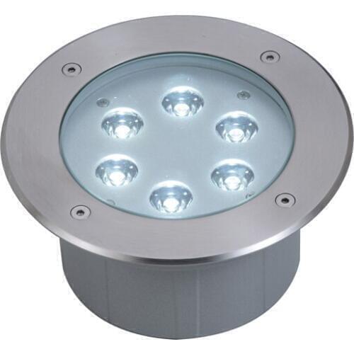 4pcs 6x3W Warm White 30 degree IP67 Waterproof LED Inground Lights